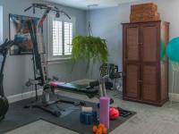 Bennington project - Little City rambler - home gym detail