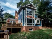 right rear view - Two story renovation - Loucks project