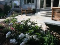 back patio detail - McLean waterfront - Graham project