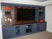 basement theater entertainment system - McLean waterfront - Graham project
