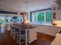 kitchen looking towards family room - McLean waterfront - Graham project