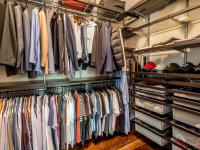 his master closet - McLean waterfront - Graham project