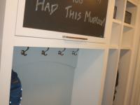 mudroom with builtins - McLean waterfront - Graham project