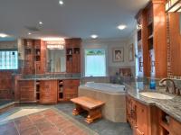 master bathroom vanities and tub - carpenter's challege - Alison project