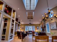 Details from the Ballard home's updated living room