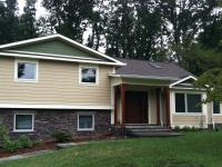 exterior front rendering - Vienna split level renovation - Boswell project