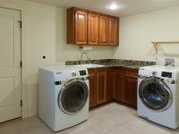 laundry room update - Vienna split level renovation - Boswell project