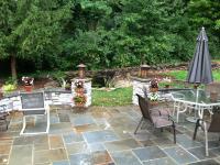 rear patio detail - Vienna split level renovation - Boswell project