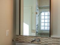 bathroom vanity detail - Modern home makeover - Carr Baron project