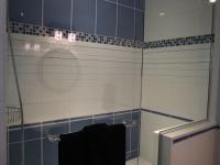 Carr project - nautical New England waterfront home - shower stall