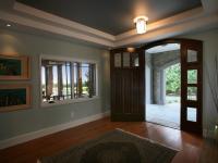 Carr project - nautical New England waterfront home - entryway foyer