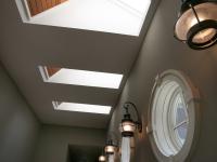 Carr project - nautical New England waterfront home - second floor's hallway