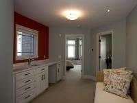 Carr project - nautical New England waterfront home - coffee room detail