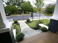 Front walkway and steps - Clarendon bungalow - Cima project