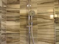 Cruzan project - Island rambler rennovation - master shower head detail