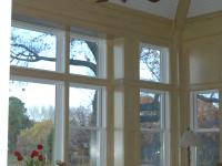 Enrico-Easton - waterfront cottage renovation - living room to screened in porch