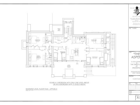 Aspen Basement Plan Option 1