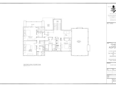 Second Level Floor Plan
