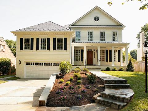 Front exterior of Newington Rd project by Ballard + Mensua