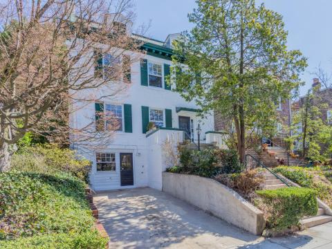 front left exterior - historic charm in NW DC - Ballard & Mensua Architecture