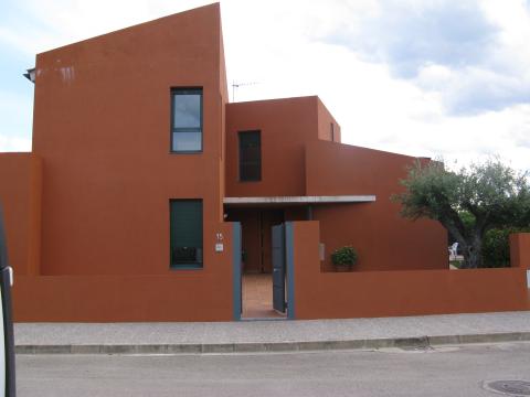 street elevation - the red house - Ballard & Mensua Architecture