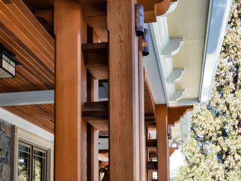front porch column detail - carpenter's challege - Alison project