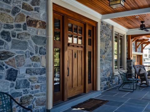 front door carpentry - carpenter's challege - Alison project