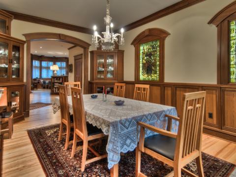 dining room and lighting - carpenter's challege - Alison project