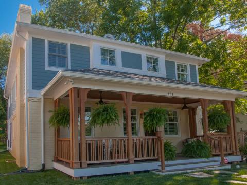 Bennington project - Little City rambler - front left exterior