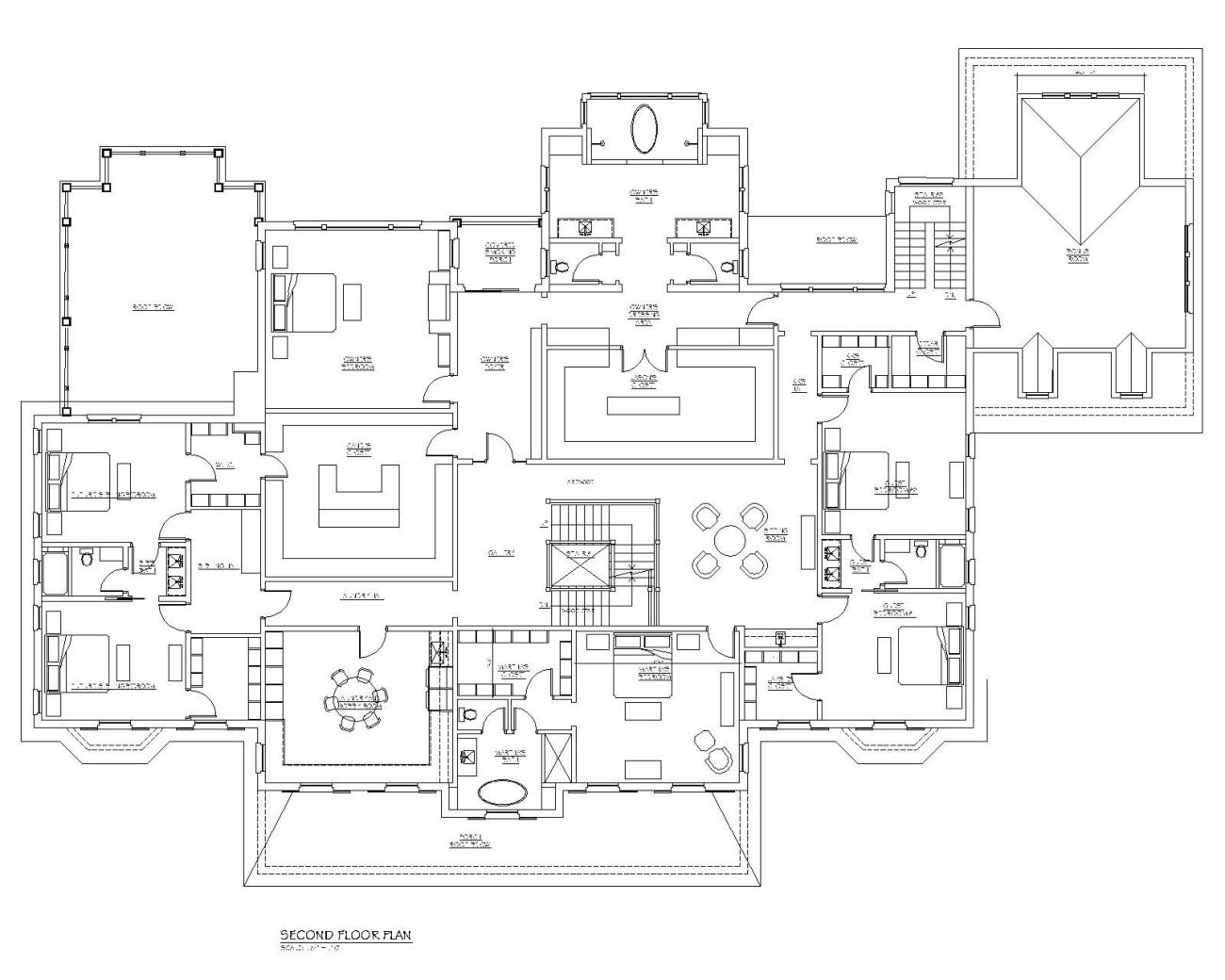 Second floor plan