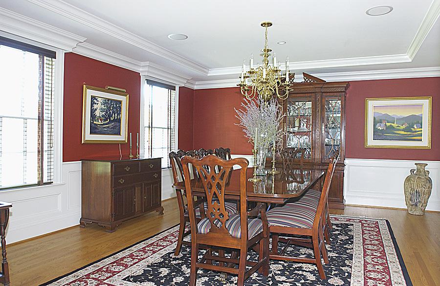 Finished formal dining room from Cripplegate project