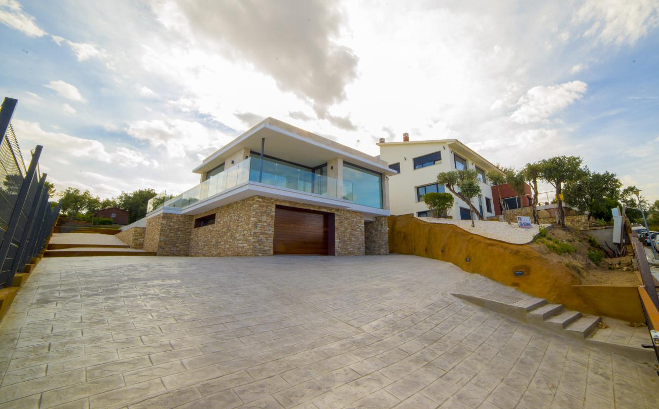 Front left elevation - Costa Brava Overlook - Ballard & Mensua Architecture