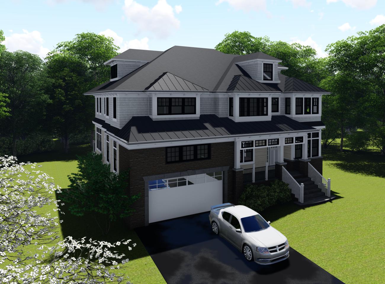 upper left front exterior view - tatari dillon project - ballard & mensua