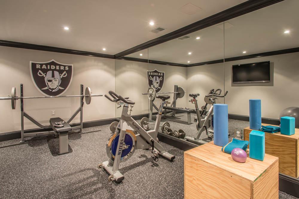 exercise room - McLean waterfront - Graham project