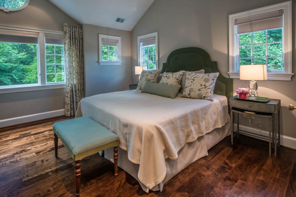 master bedroom towards deck