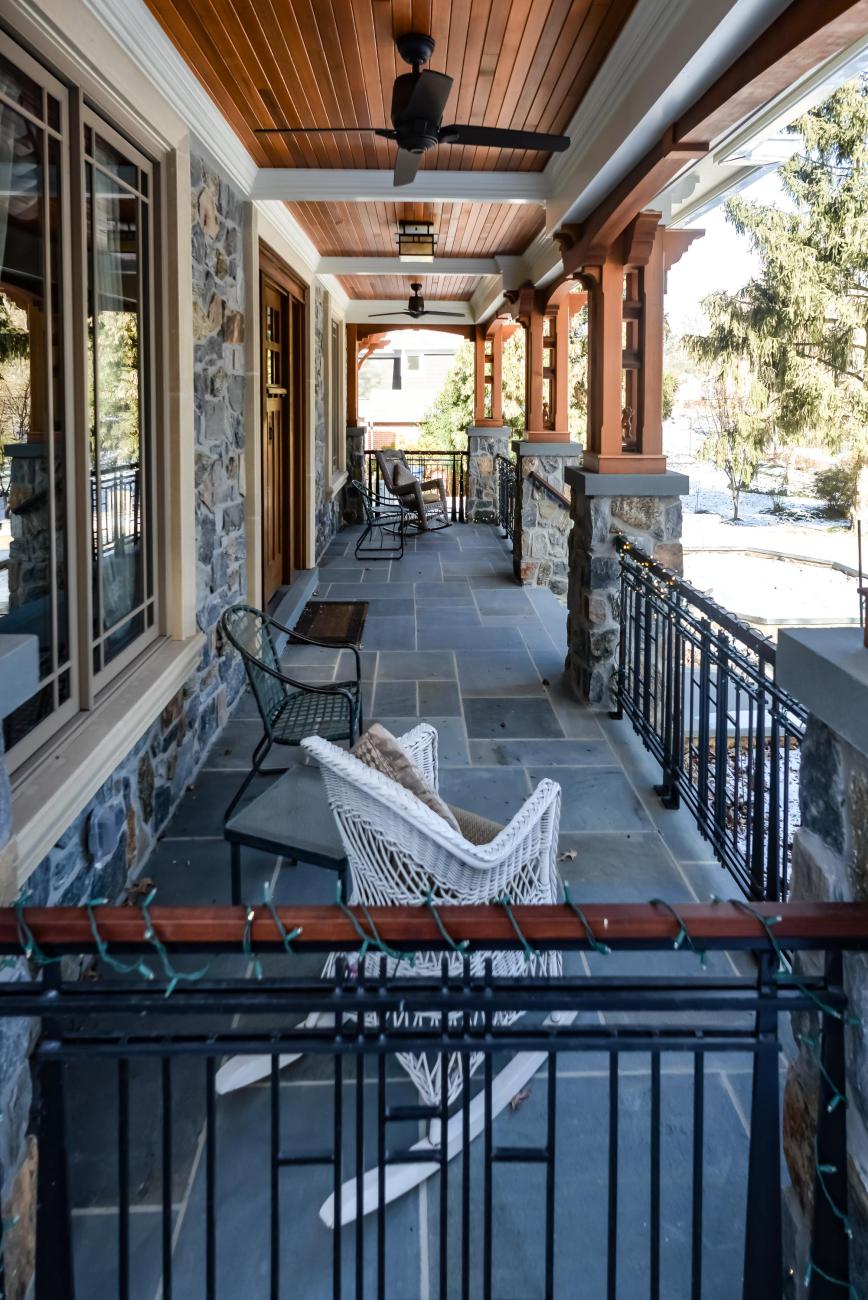 front porch detail - carpenter's challege - Alison project