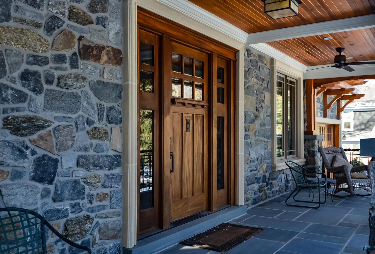 front door carpentry - carpenter's challege - Alison project