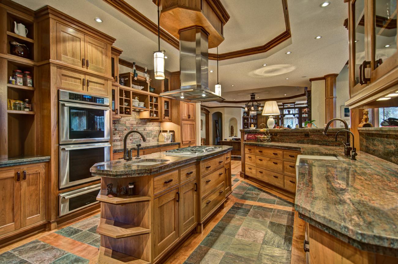 kitchen looking towards living room