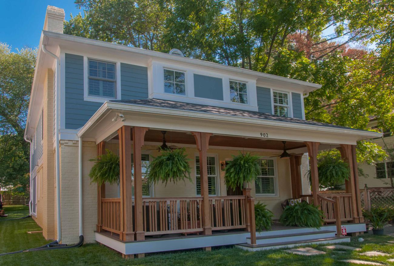 Bennington project - Little City rambler - front left exterior