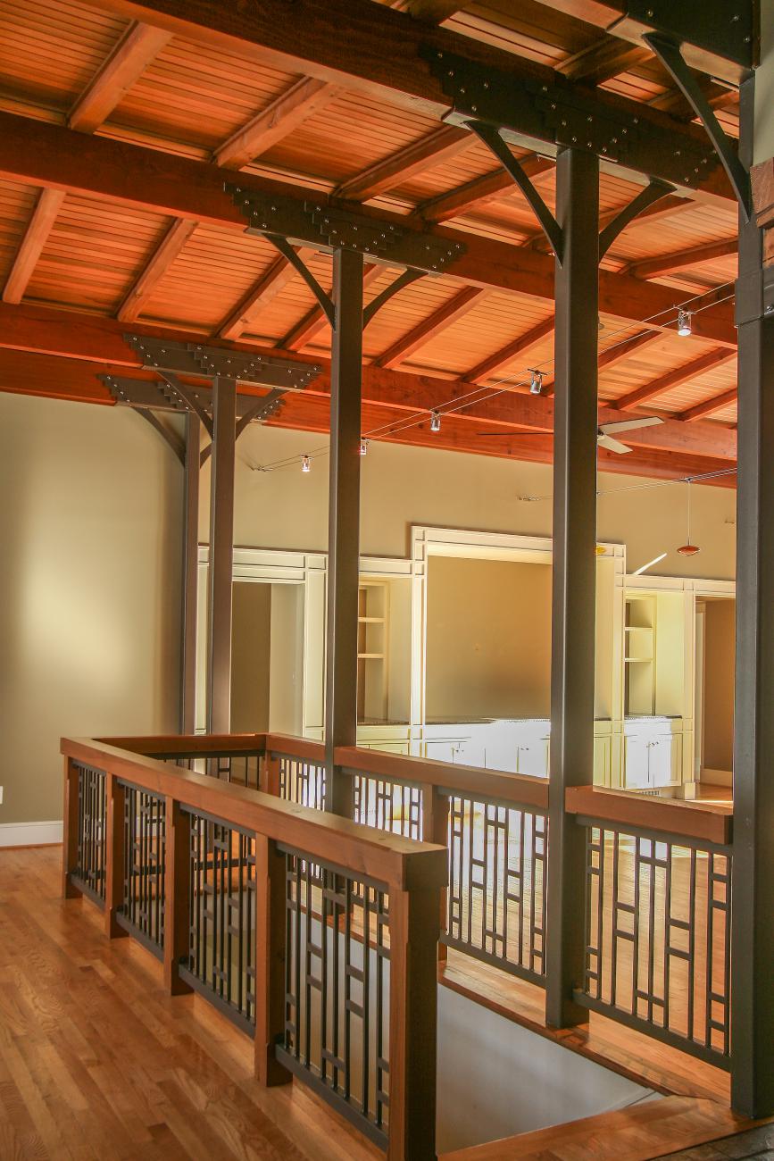 living room towards built-ins - Modern home makeover - Carr Baron project