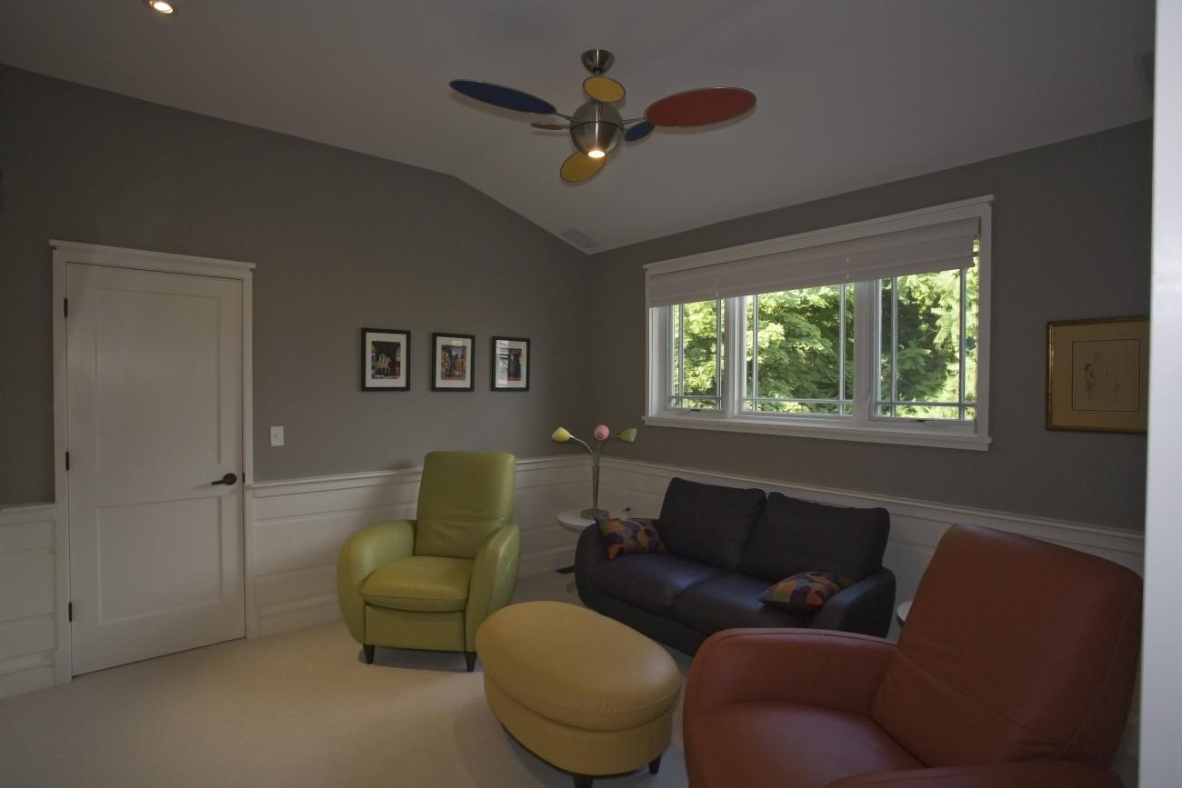 Carr project - nautical New England waterfront home - study detail