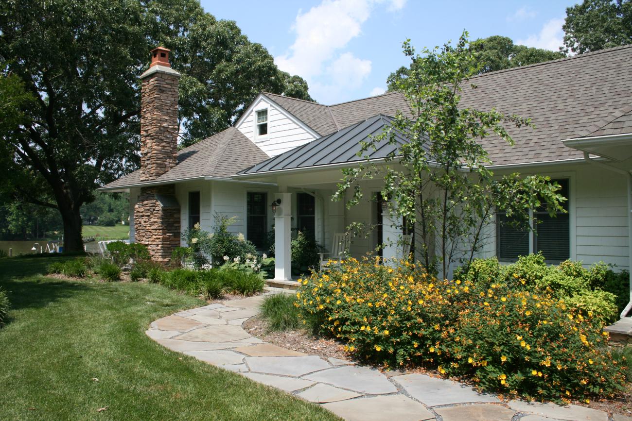 Enrico-Easton - waterfront cottage renovation - exterior front