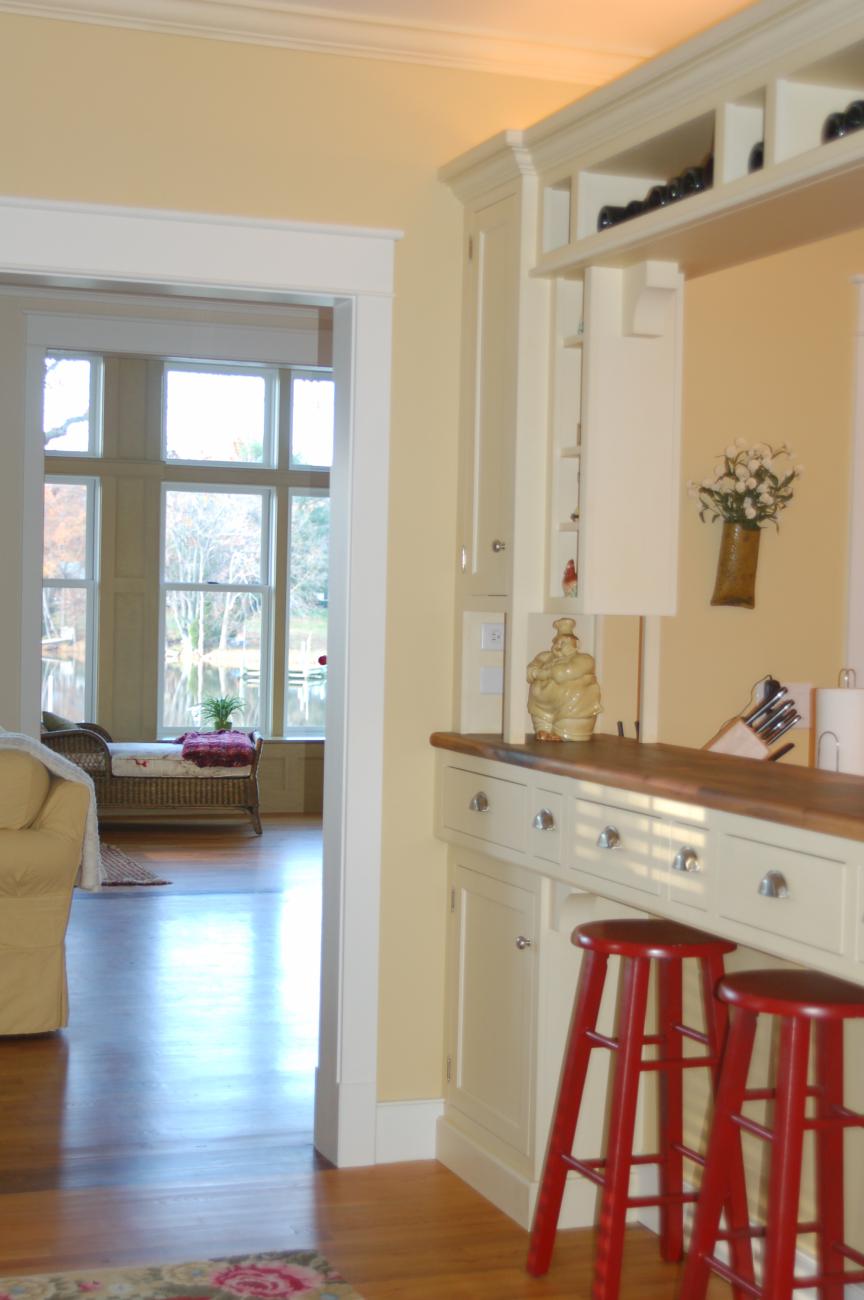 Enrico-Easton - waterfront cottage renovation - kitchen counter after